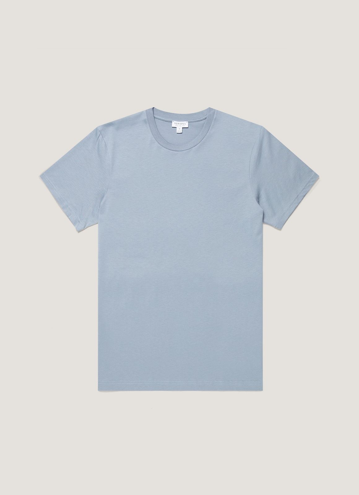 Men's Riviera Midweight T-shirt in Powder Blue