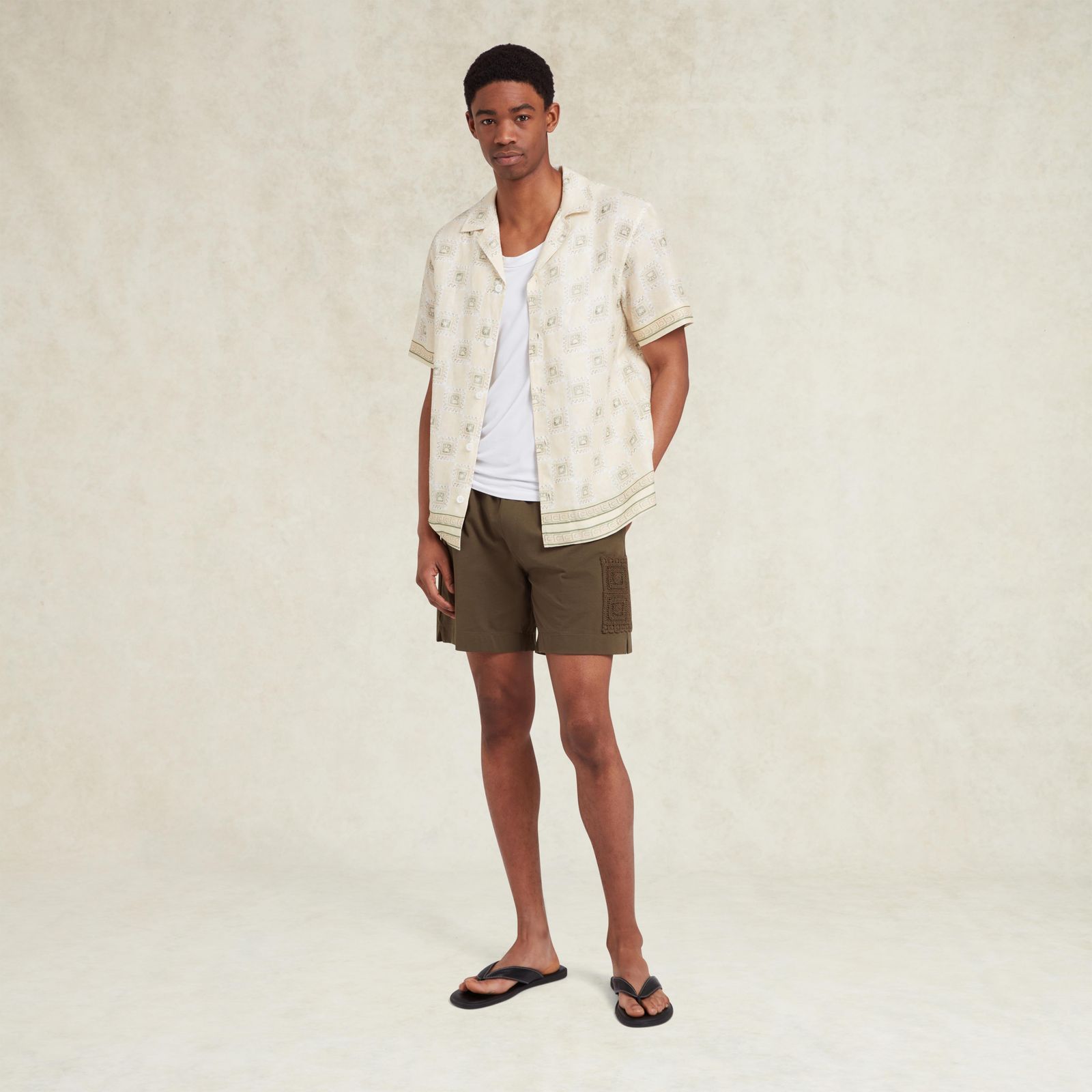 Inigo Jersey Short - Khaki