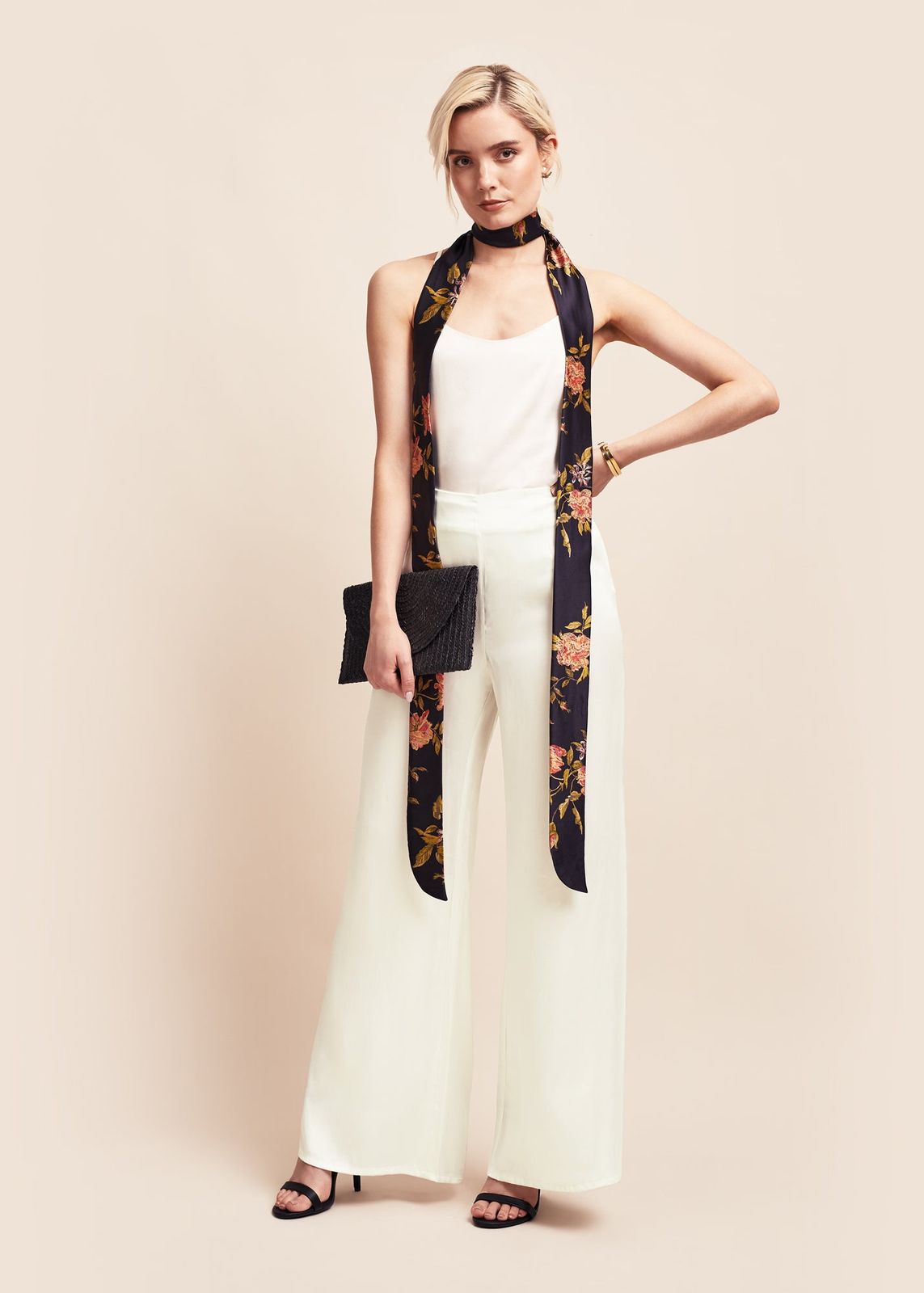Eva Pearl Palazzo Trousers