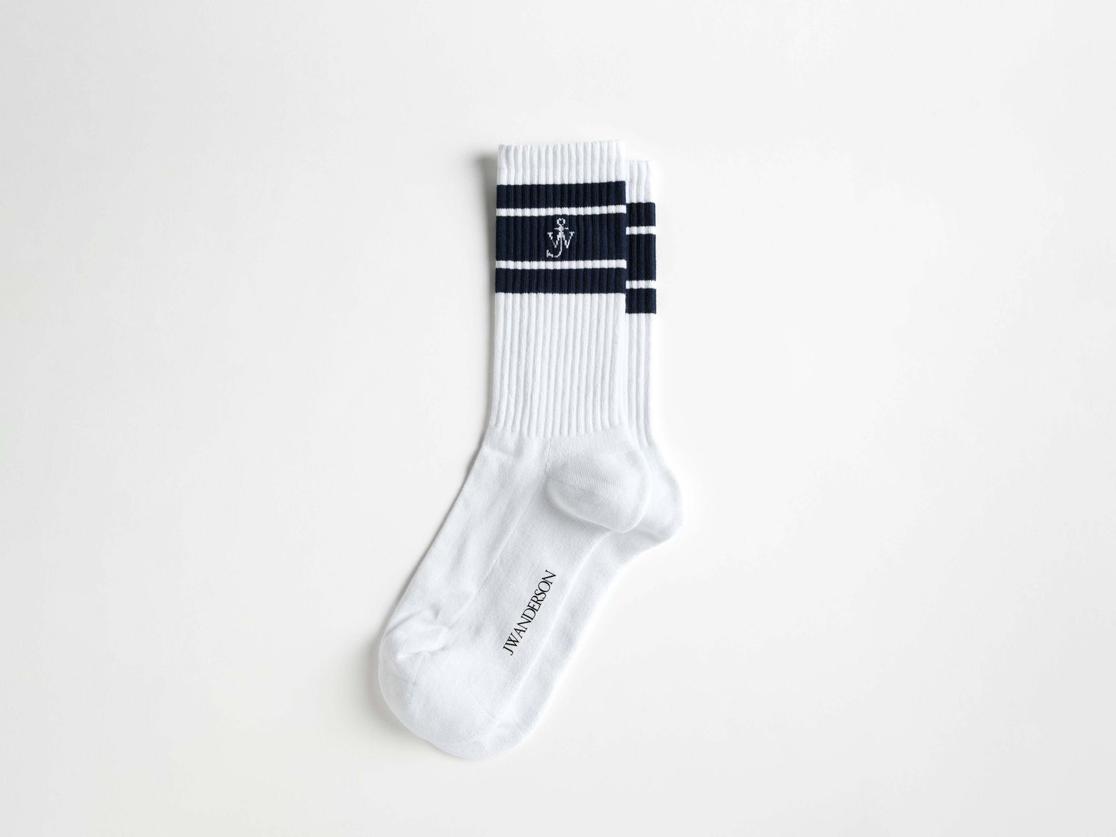 SPORT SOCKS IN WHITE & BLUE