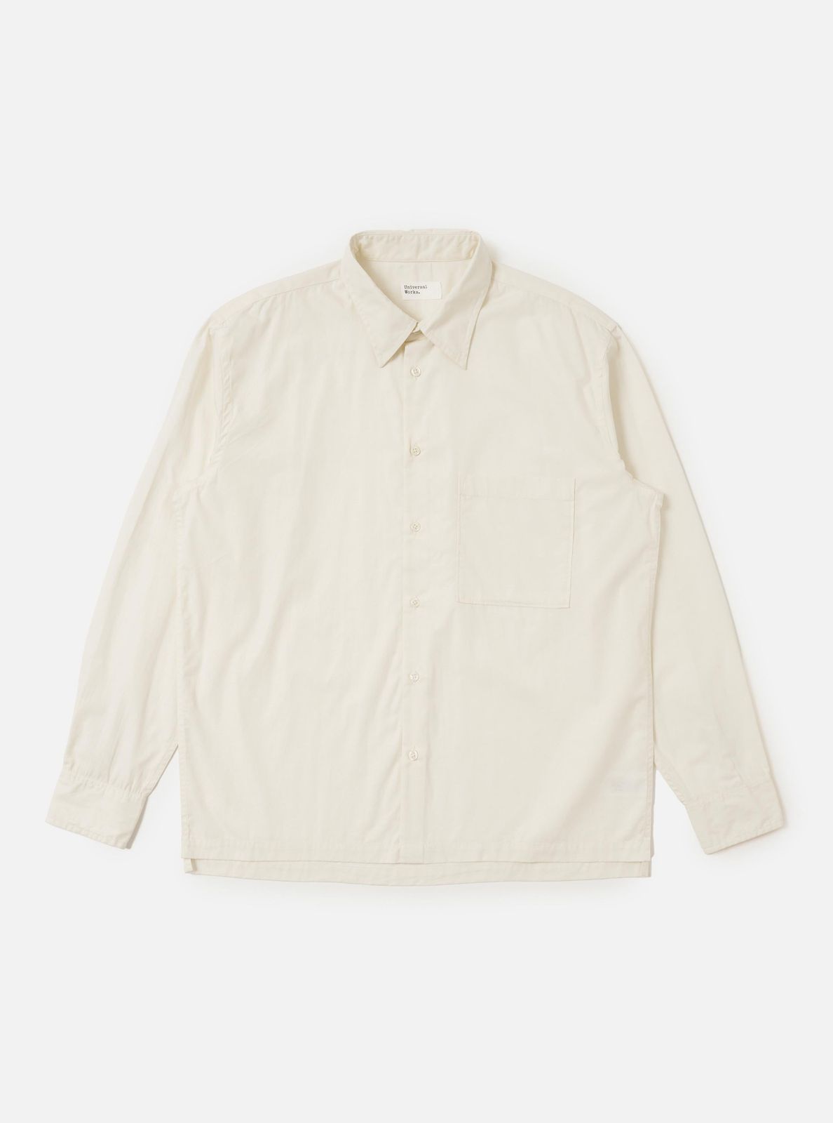 Ecru Broadcloth Lucky Shirt