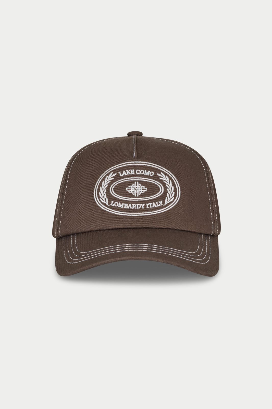 LAKE COMO OVAL CAP - BROWN