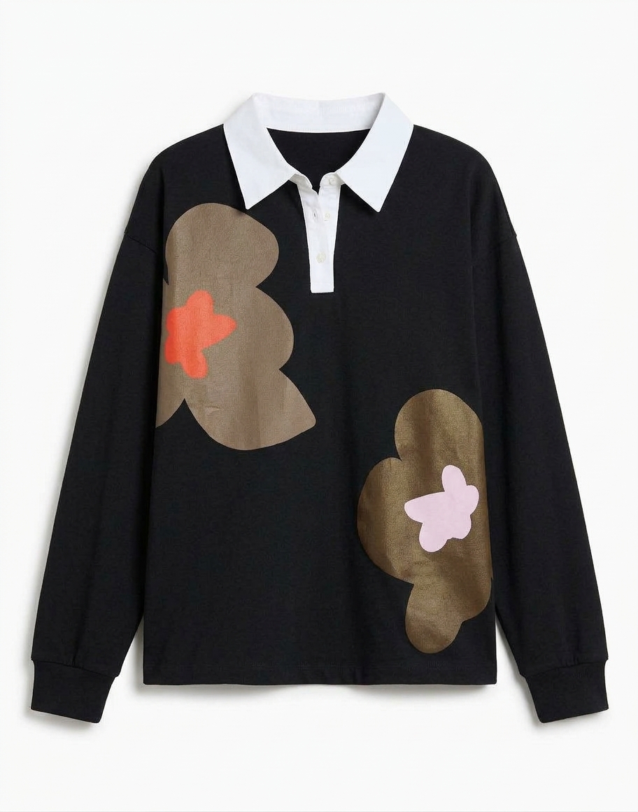 Ardie Printed Rugby Shirt