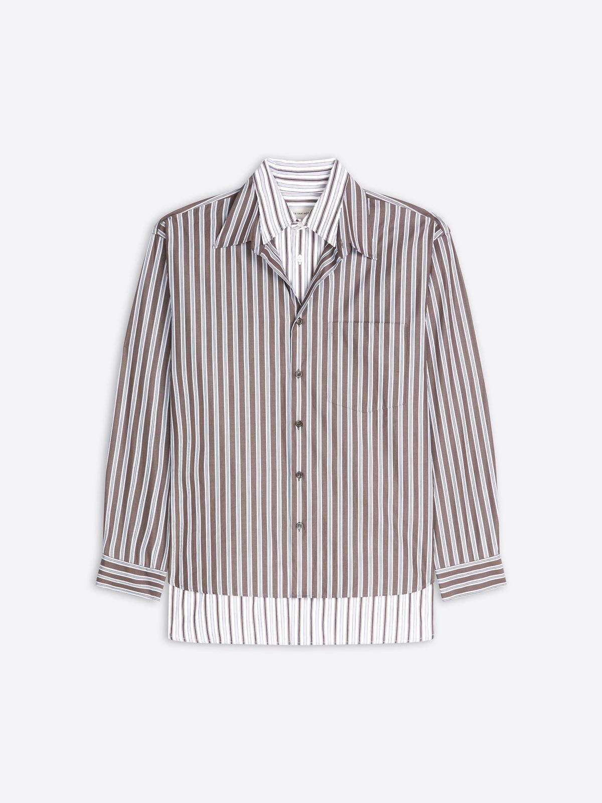 Double-layer cotton shirt