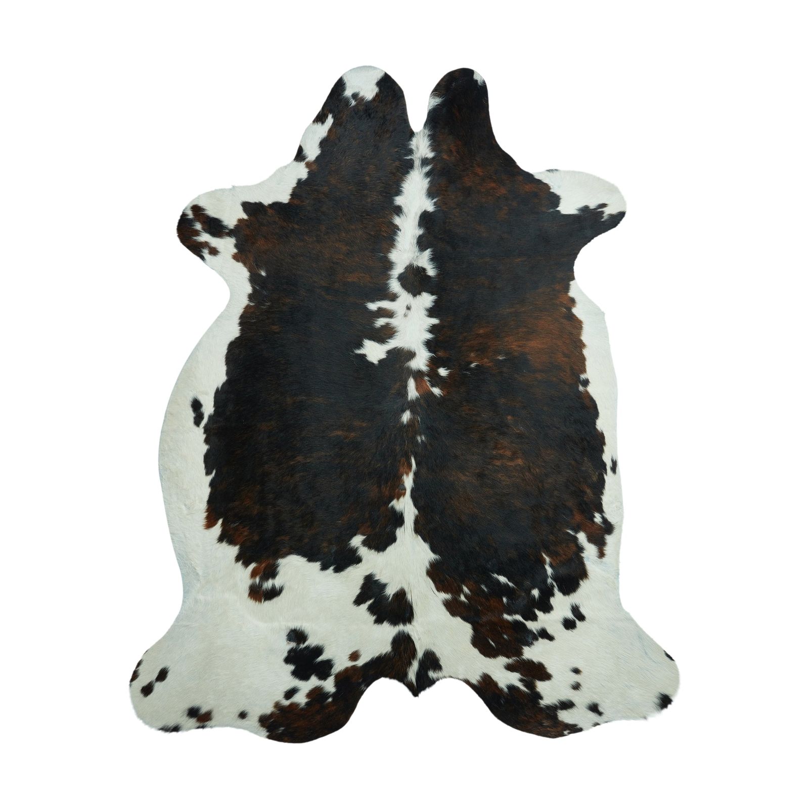 Cowhide Rug - Tricolour (190cm x 170cm)