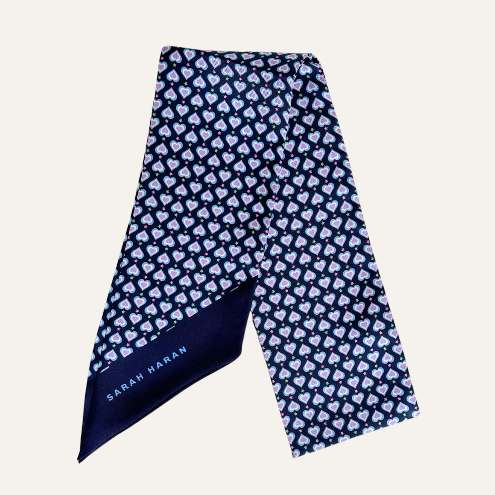 Juniper Scarf | Navy Heart