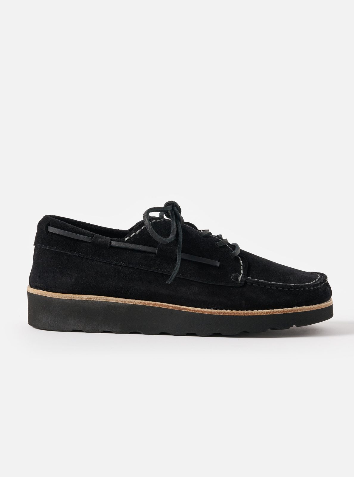 Zardus for Universal Works Black Suede Oliver