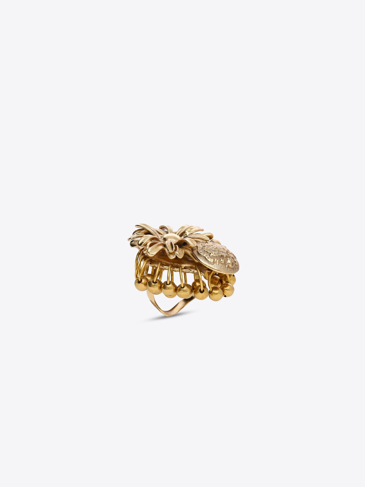 Layered brass ring