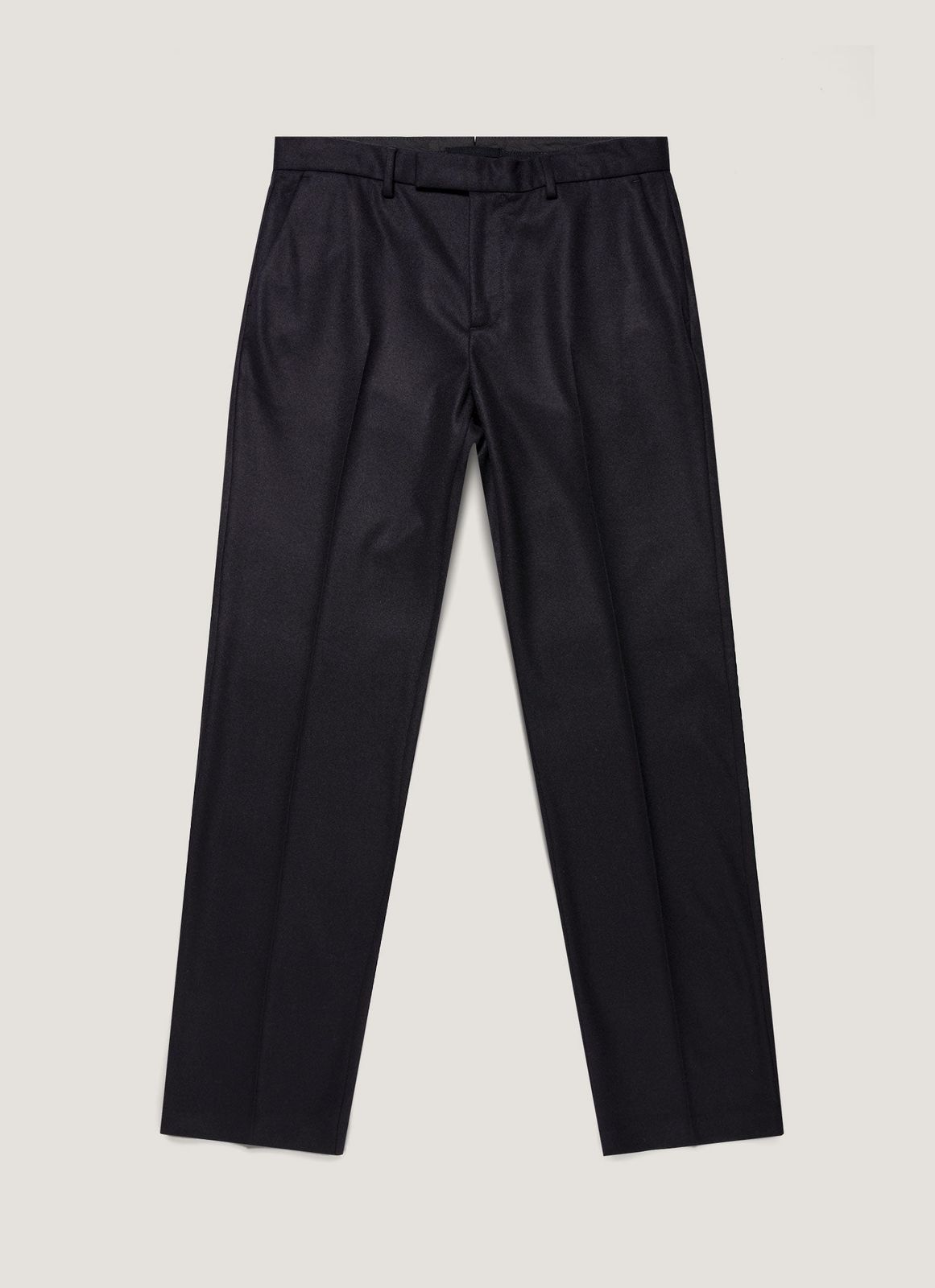 Men's Boiled Wool Trouser in Navy
