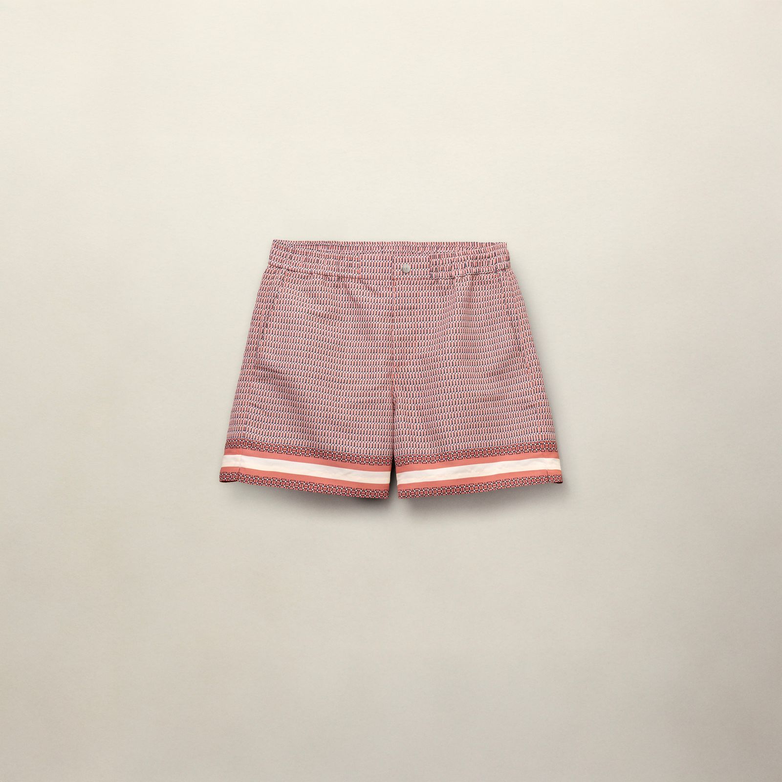 Berkeley Print Swimshort - Rose