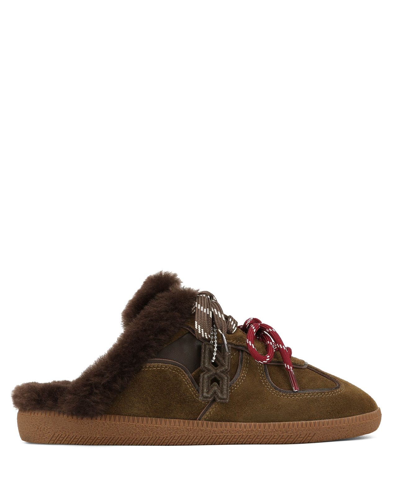 August Mule Khaki Suede