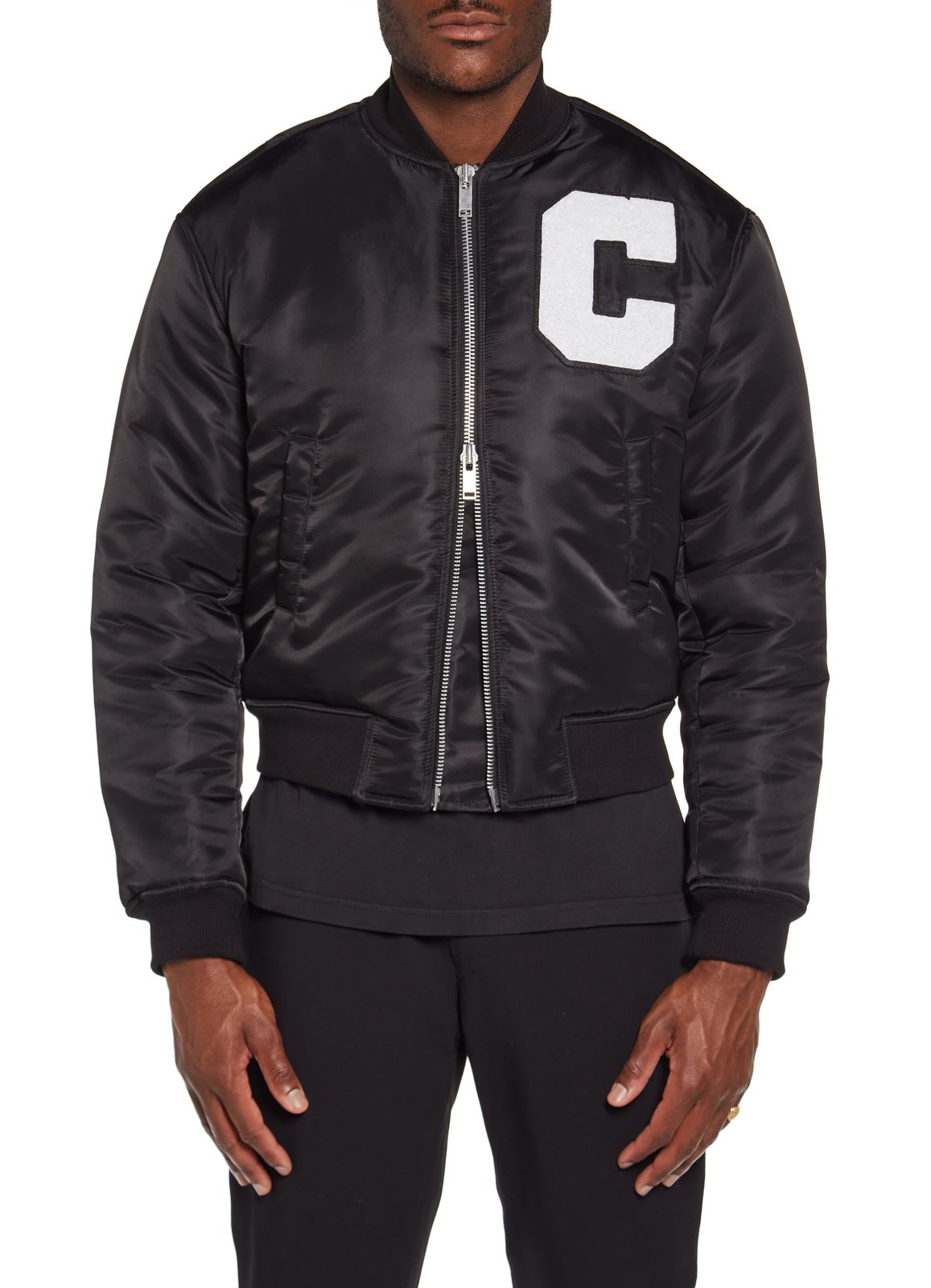 Chenille Bomber Jacket