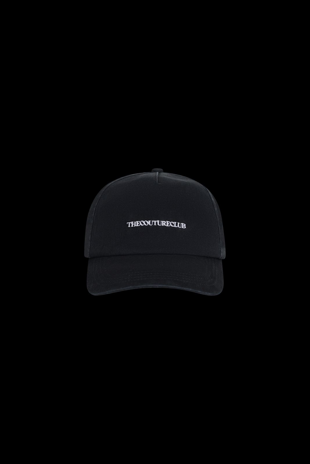 WASHED COPYRIGHT CAP - BLACK
