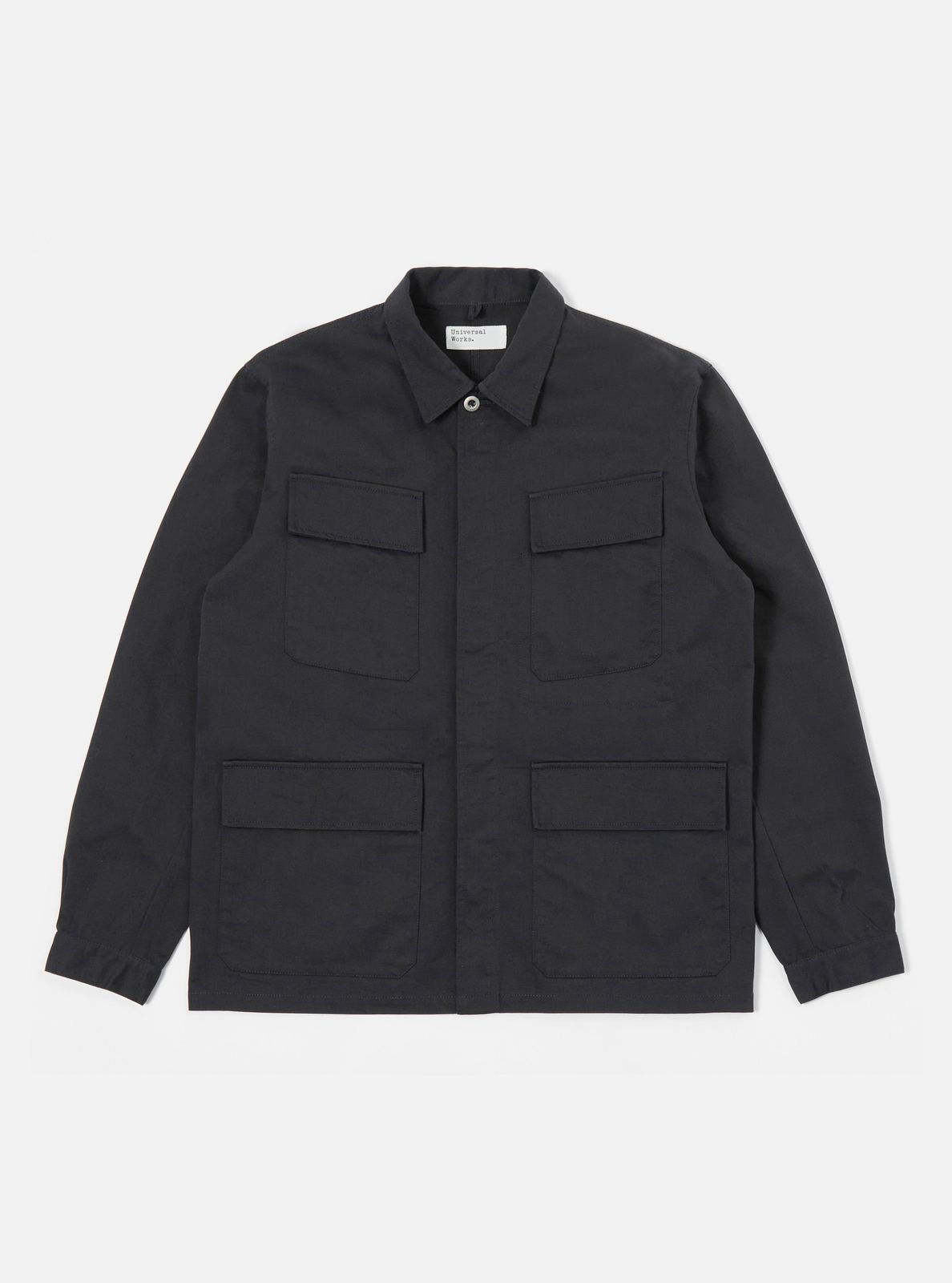 Black Twill MW Fatigue Jacket
