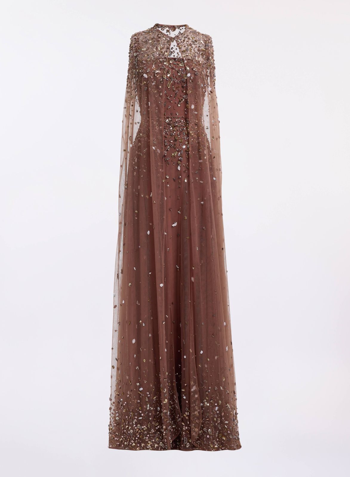 Bead Embroidered Cape