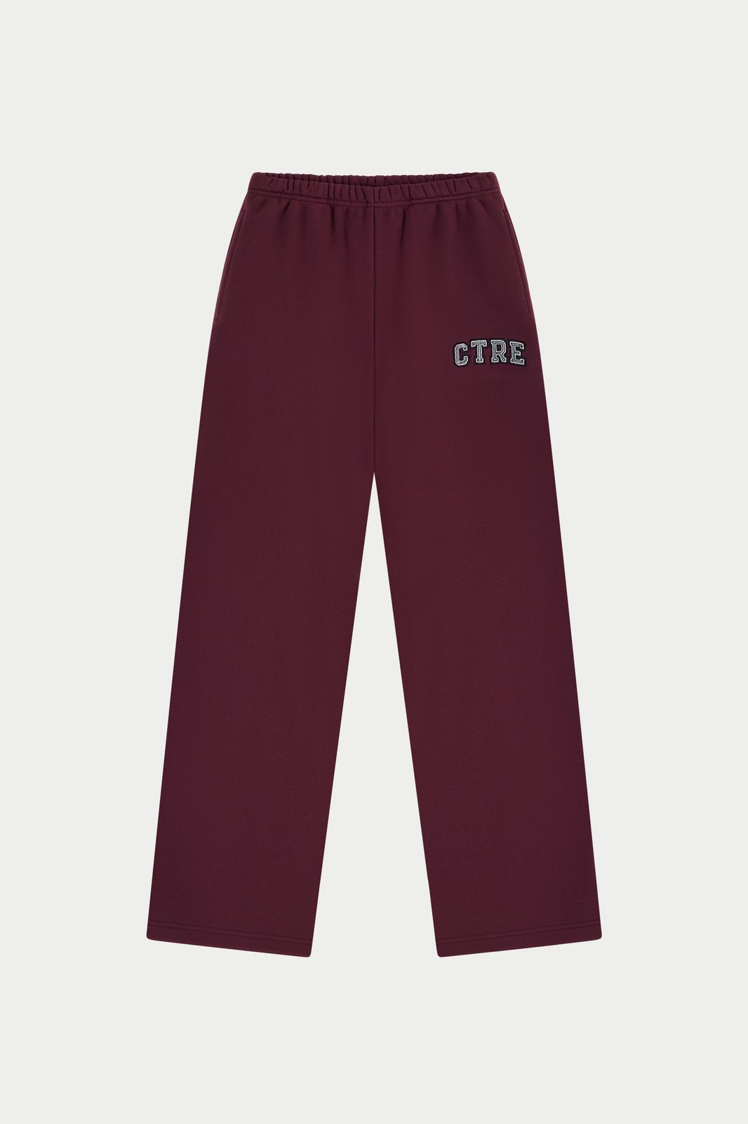 CTRE STRAIGHT LEG JOGGERS - PLUM