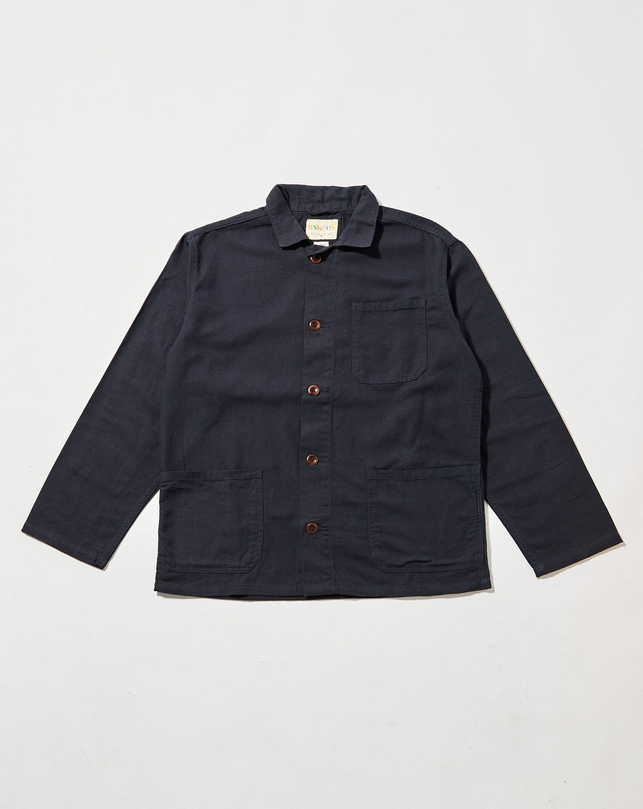 3001 Buttoned overshirt - discontinued midnight blue