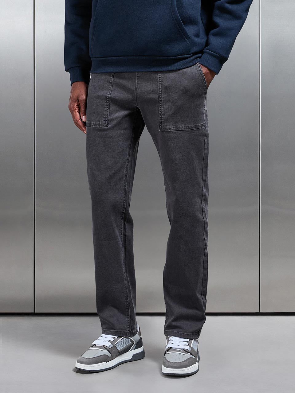 Carpenter Pant in Grey