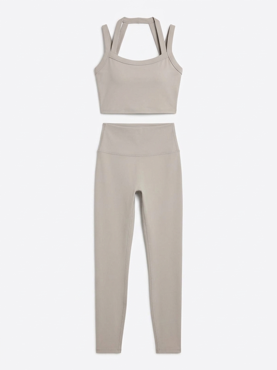 Womens Active Sports Bra In Stone
