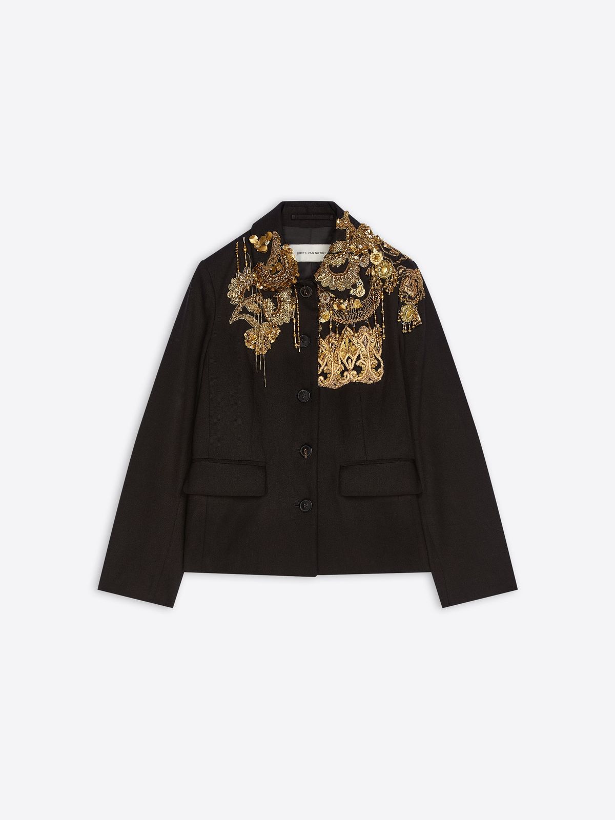 Embroidered blazer