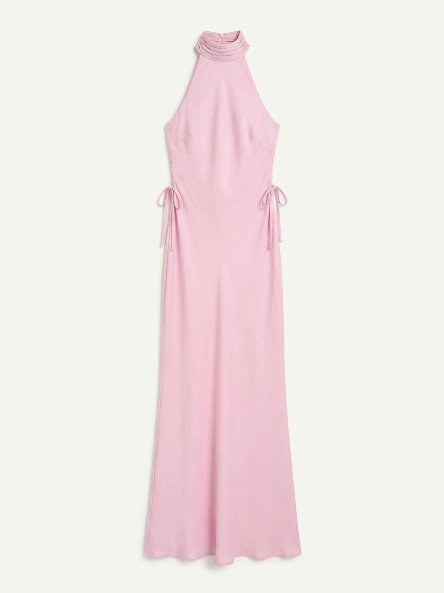 Milos Dress In Vintage Pink