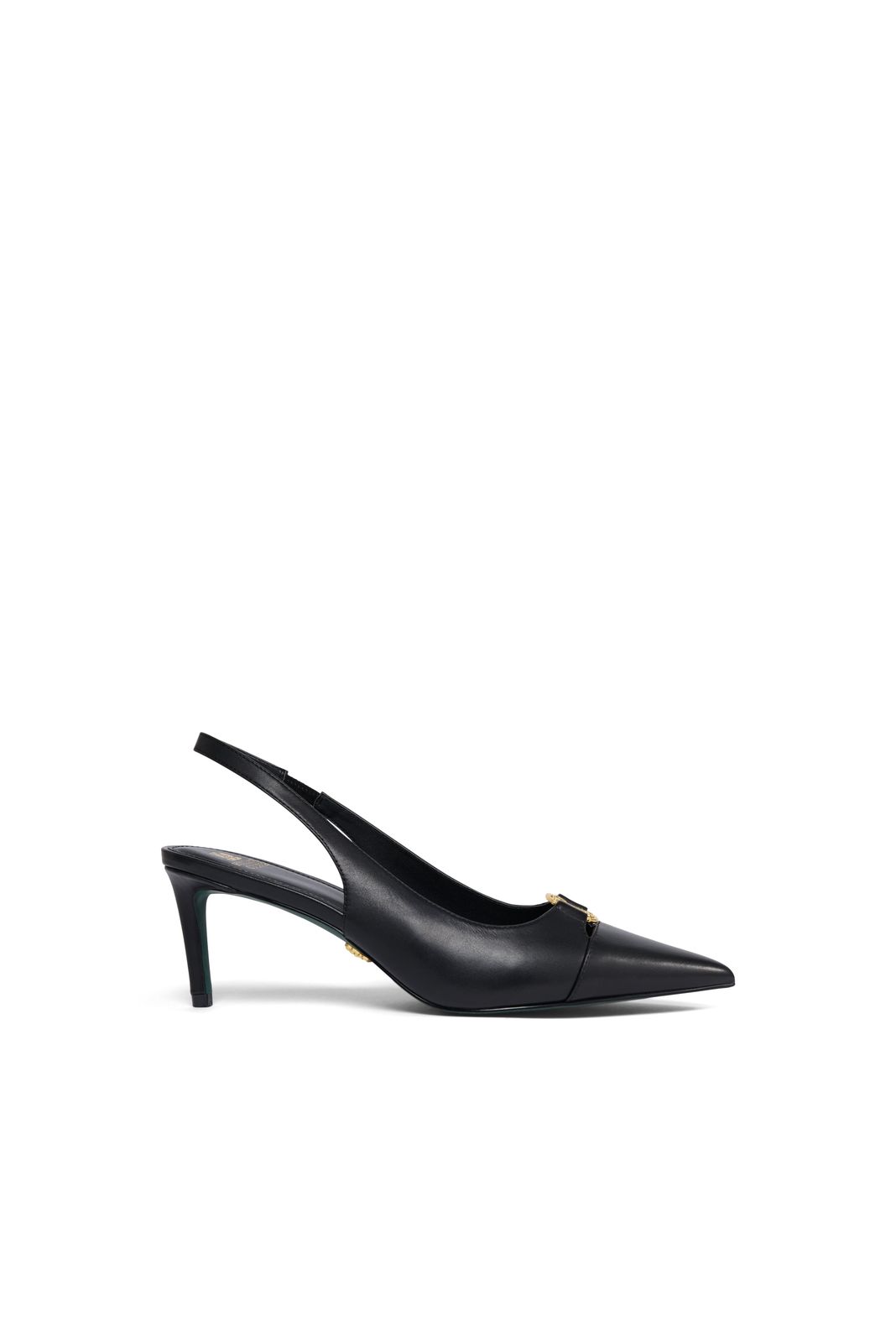 Wear All Day Monroe Slingback (Black Leather)