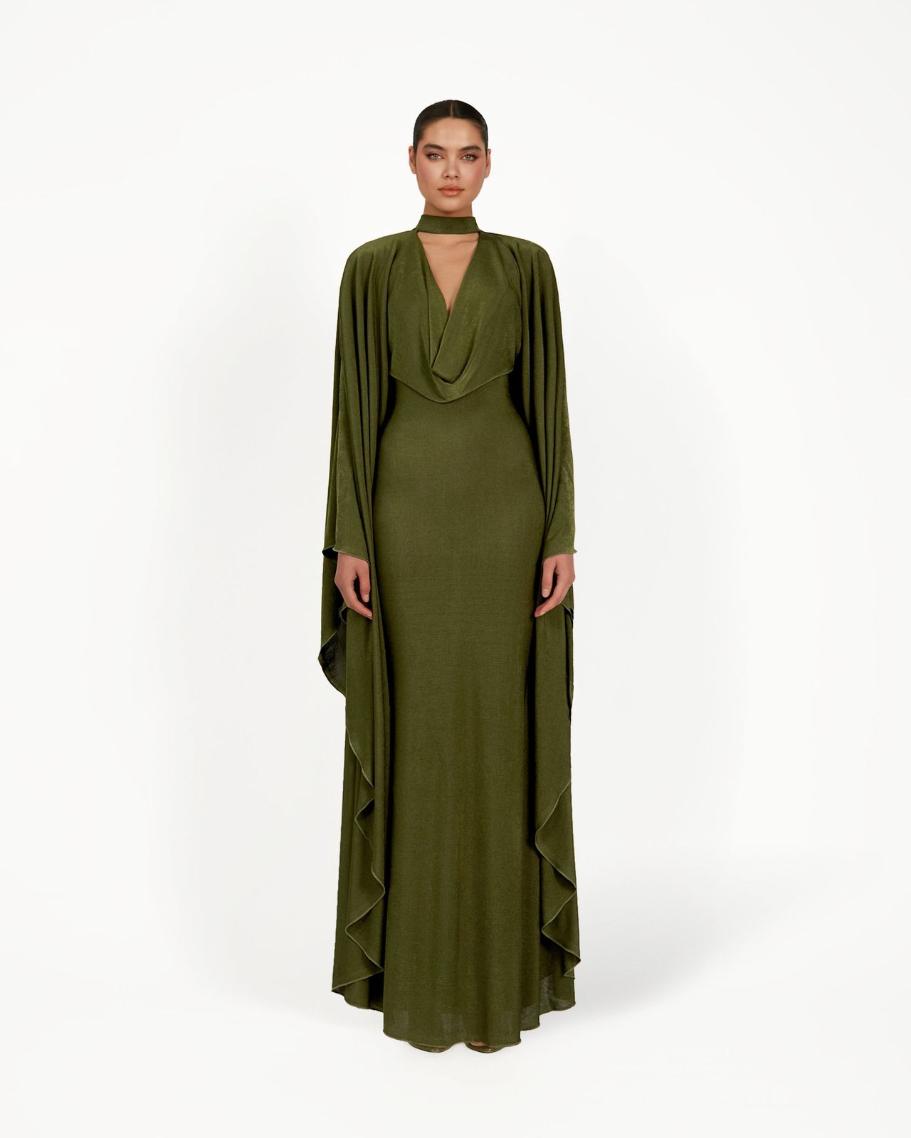 Klara Dress - Olive Green