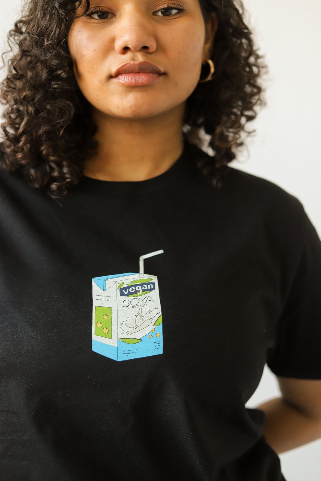 Soy Milk Lover | 100% Organic Cotton Relaxed T-Shirt