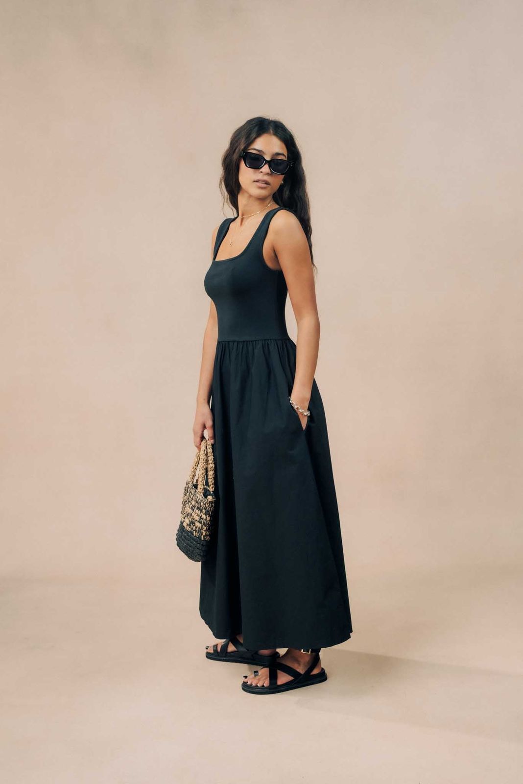 Square Neck Dress