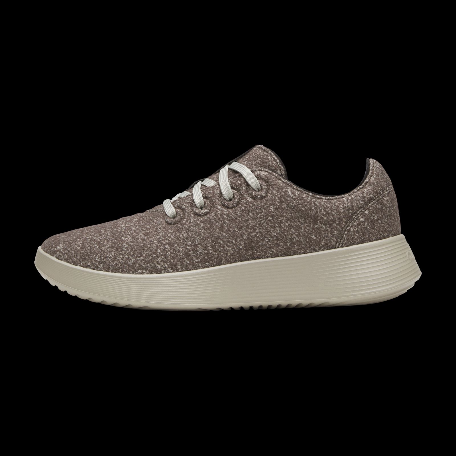 Women's Wool Runner Go - Rustic Brown (Weathered Grey Sole)