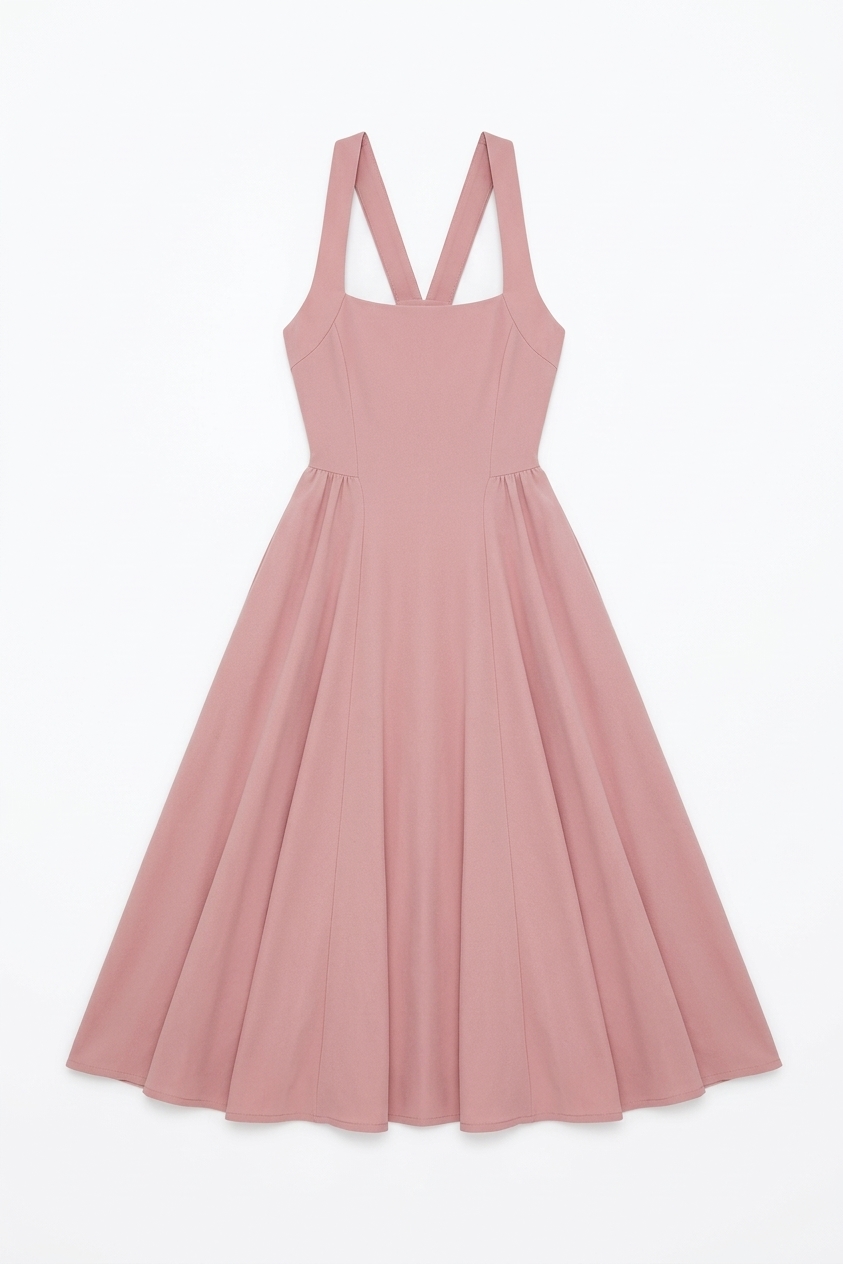 Elio Halter Midaxi Dress