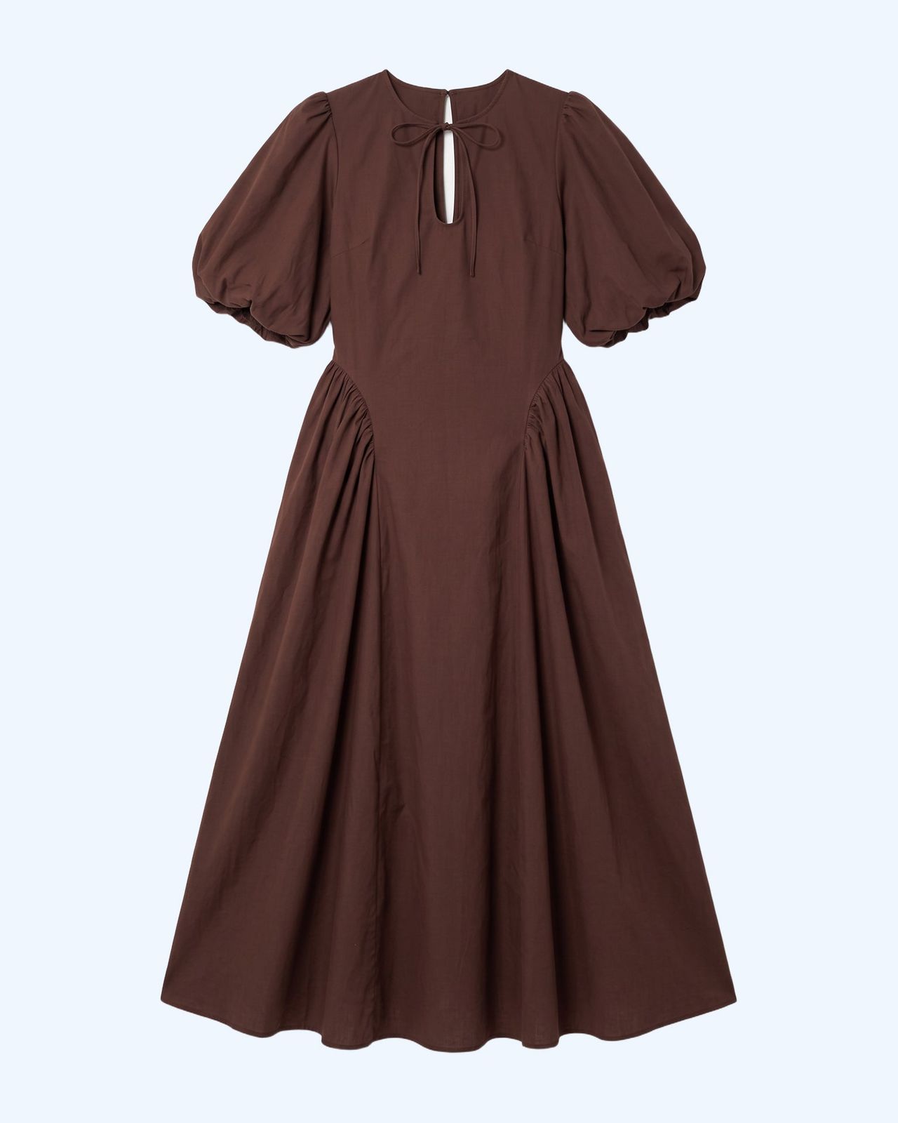 Myrtle Dress In Chocolate