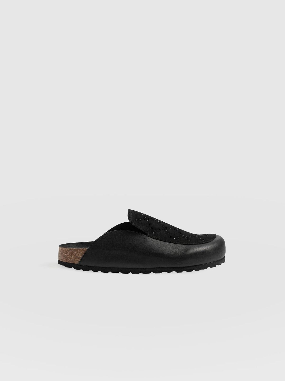 Lottie Studded Clogs - Black