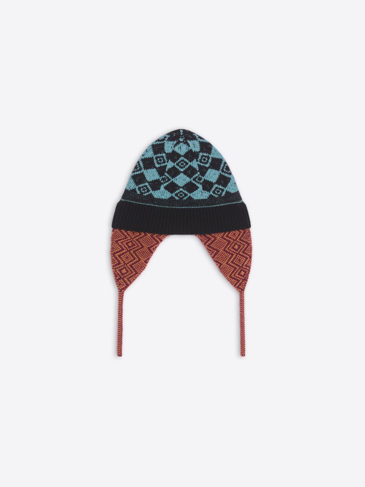 Jacquard wool hat
