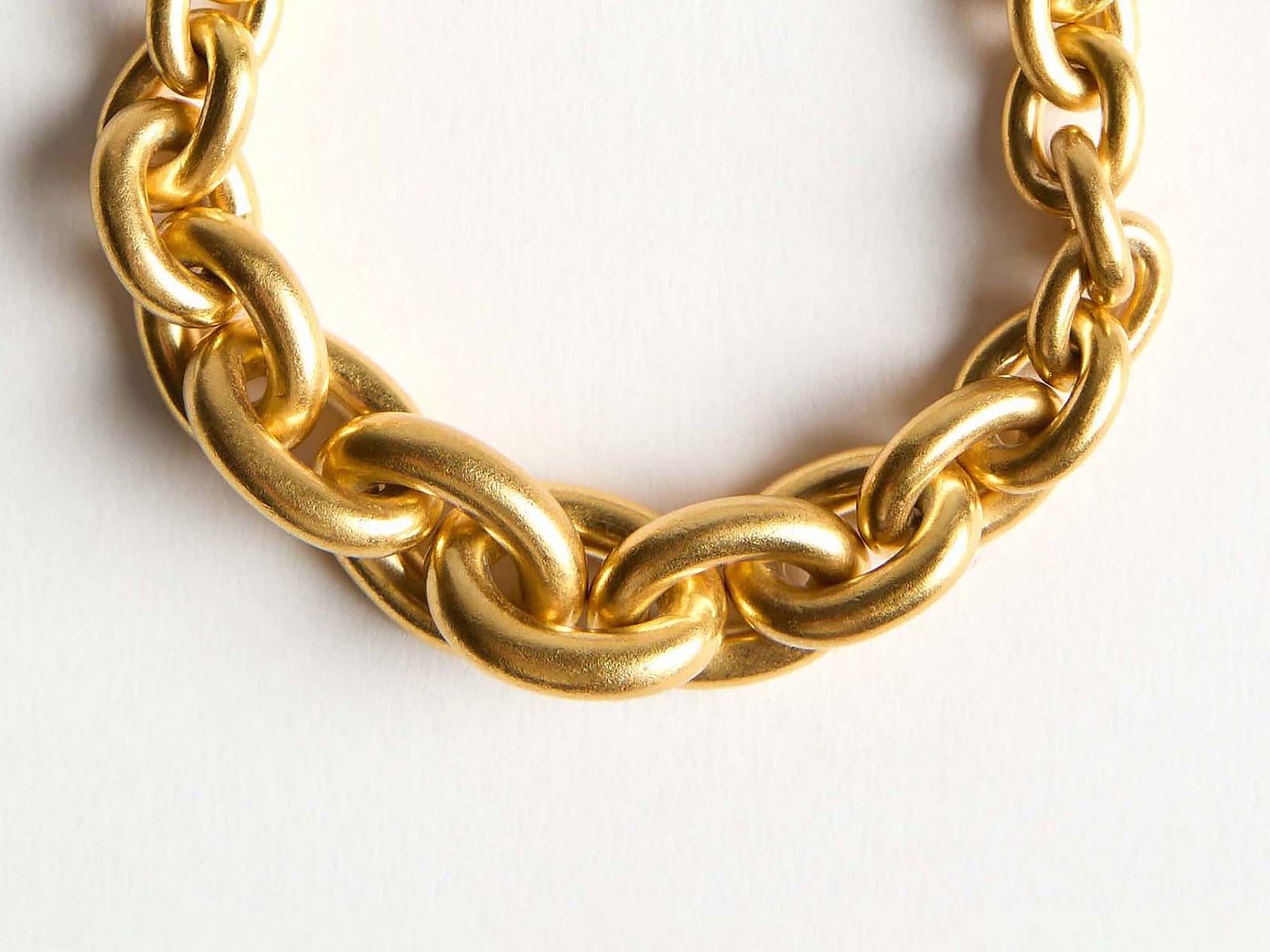 CHAIN-LINK BRACELET IN 18KT YELLOW GOLD