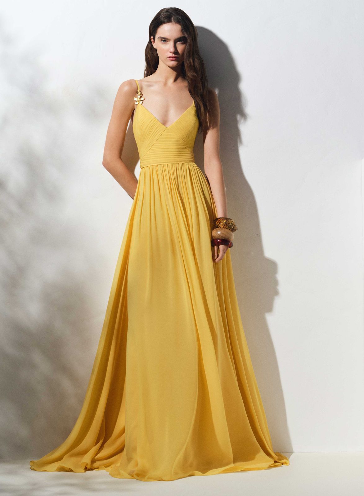 Silk Long Dress