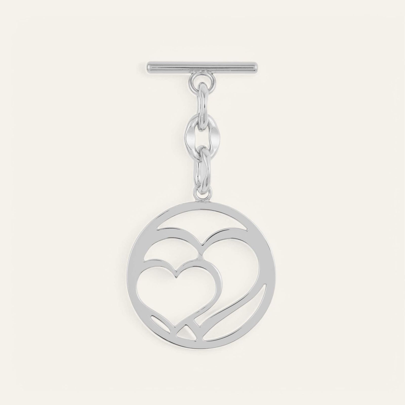 Heart Charm | Silver