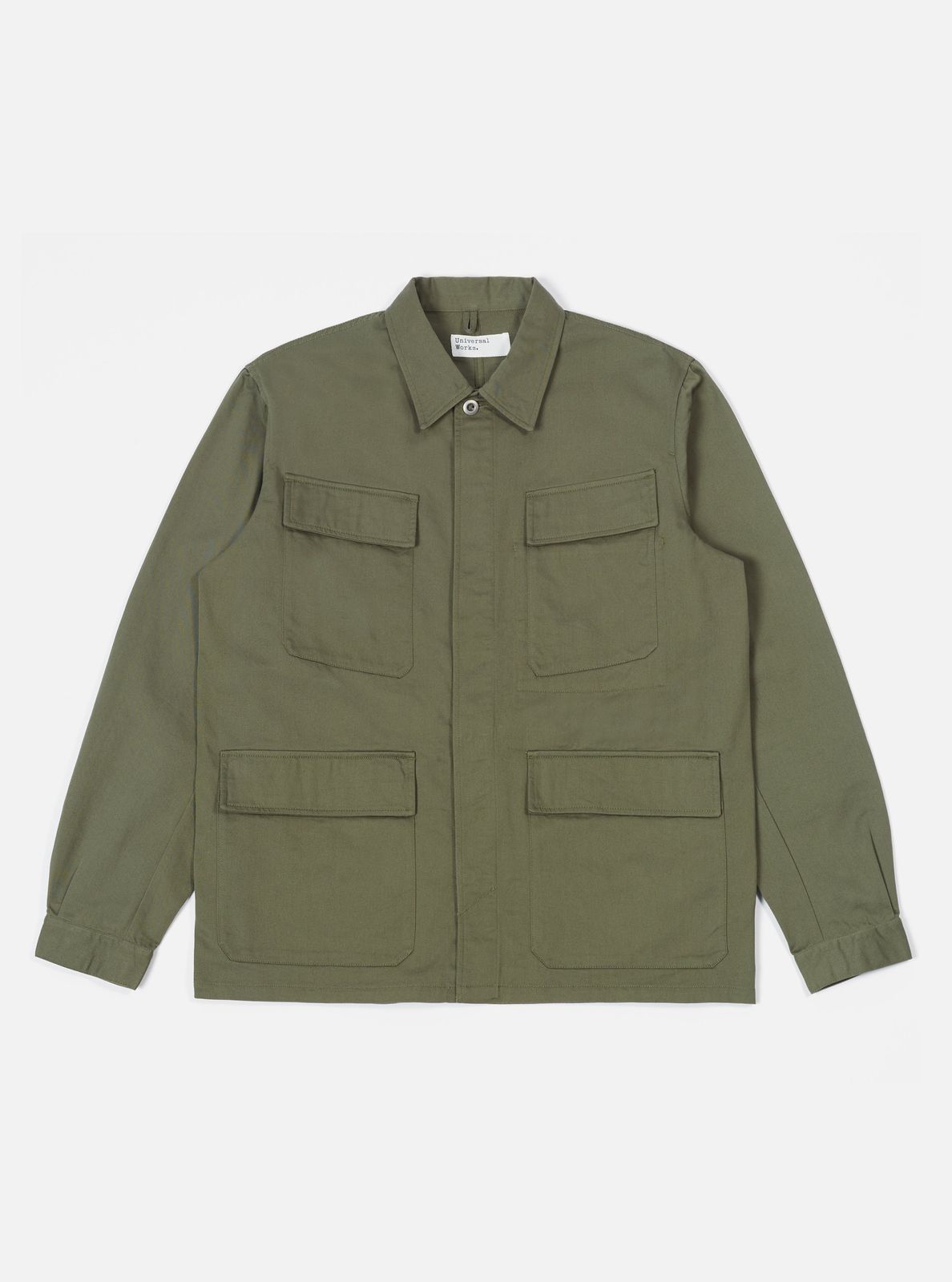 Light Olive Twill MW Fatigue Jacket