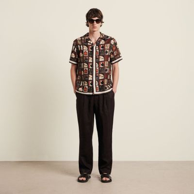 Wilson Shirt - Chocolate Brown