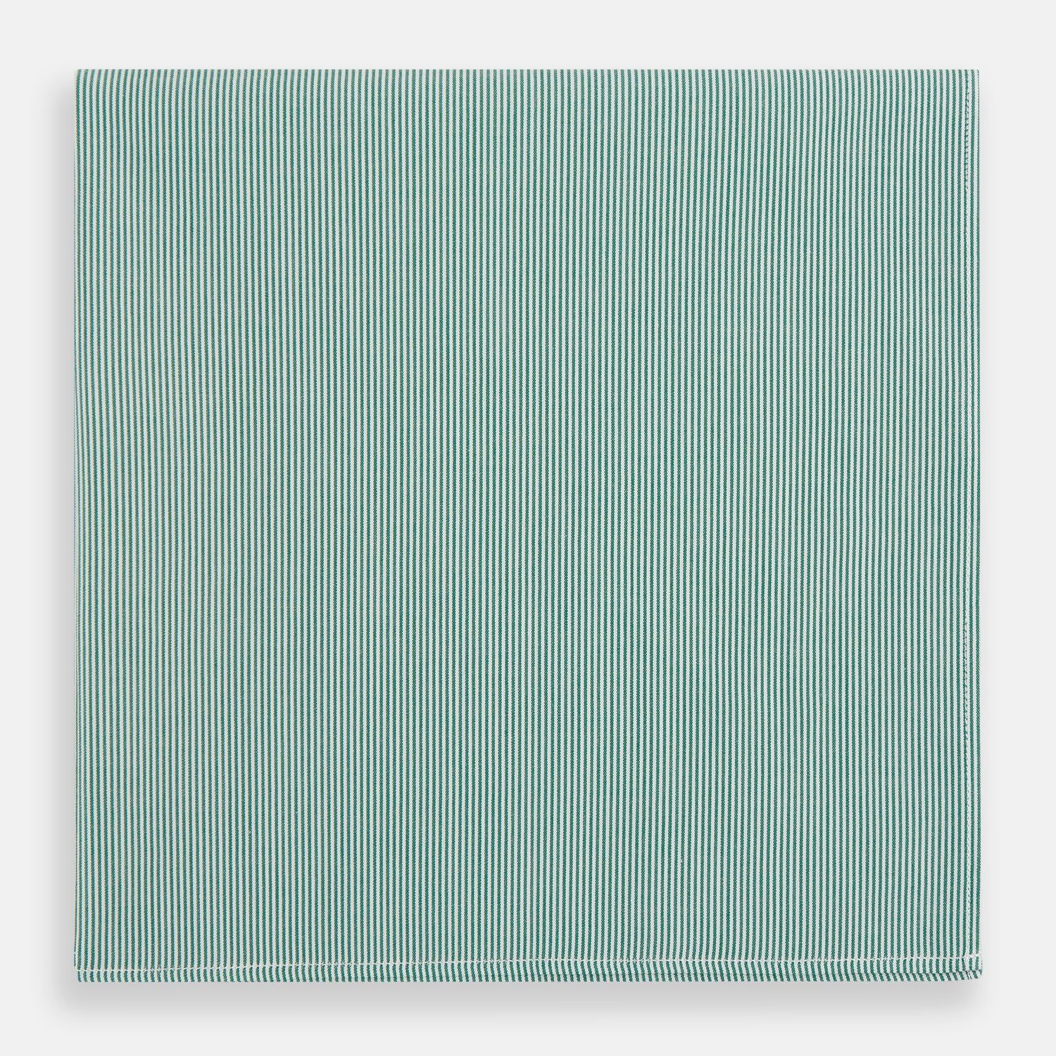 Green Pencil Stripe Handkerchief