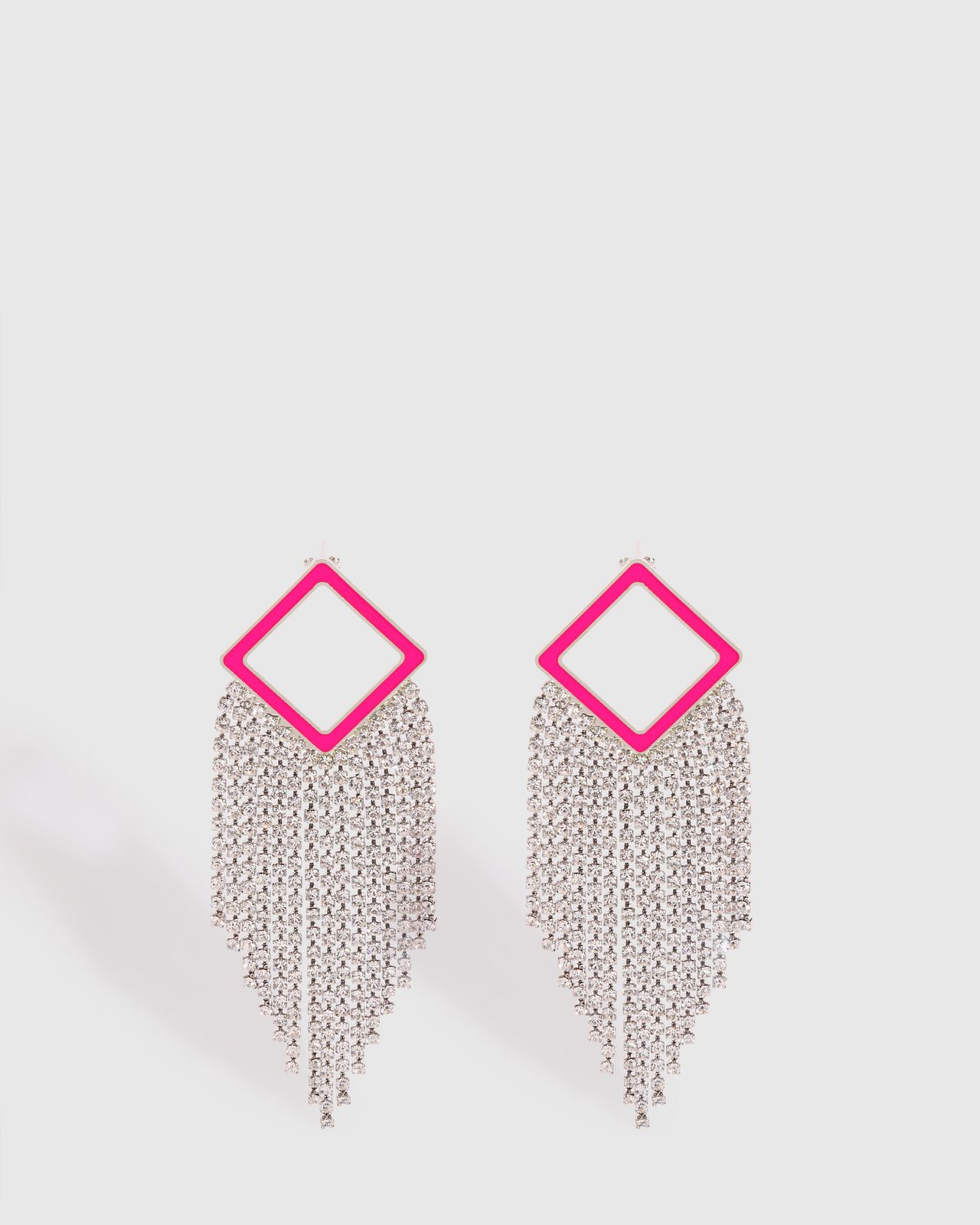 Neon Pink Noora Earrings