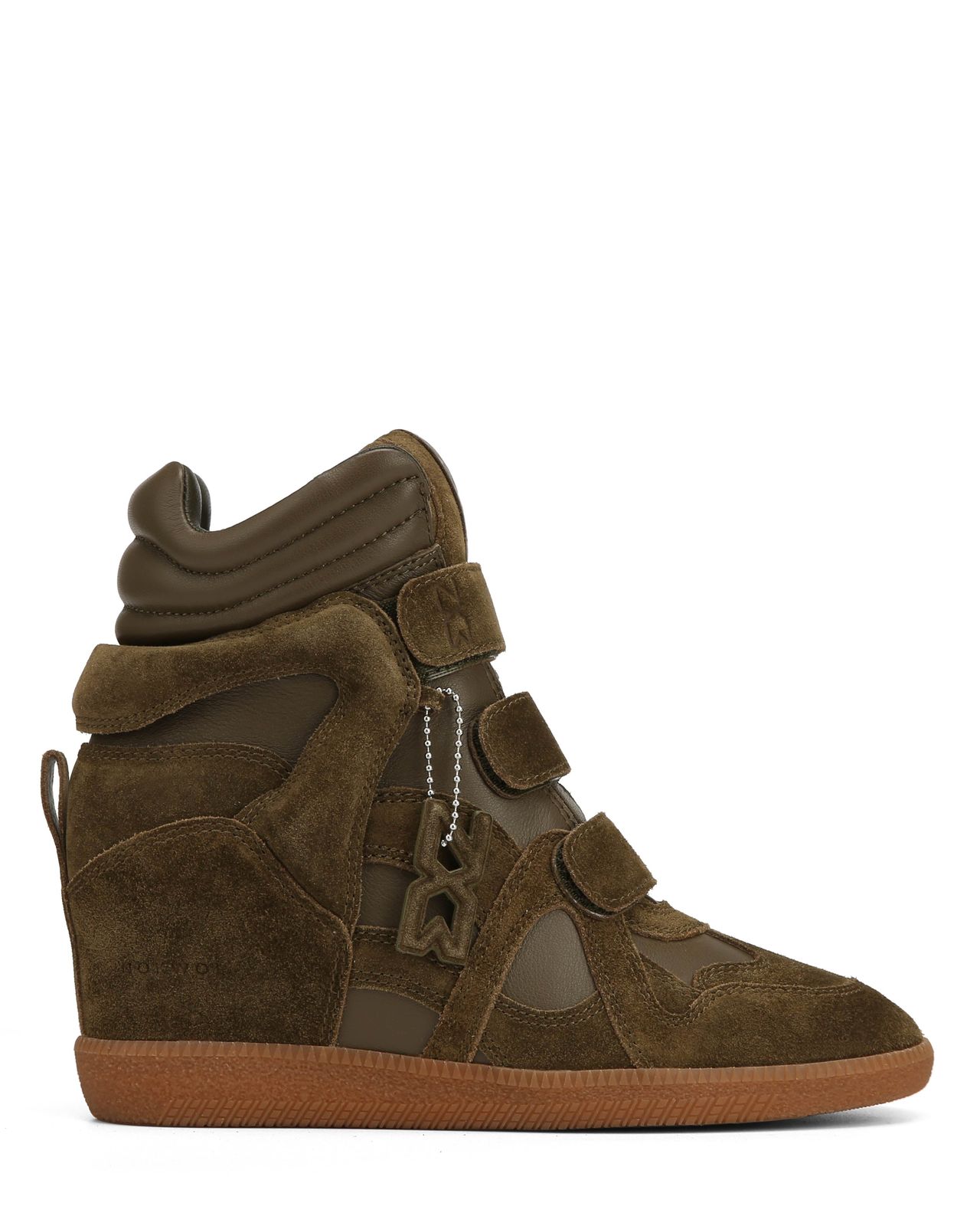 Demmi Khaki Leather/Suede