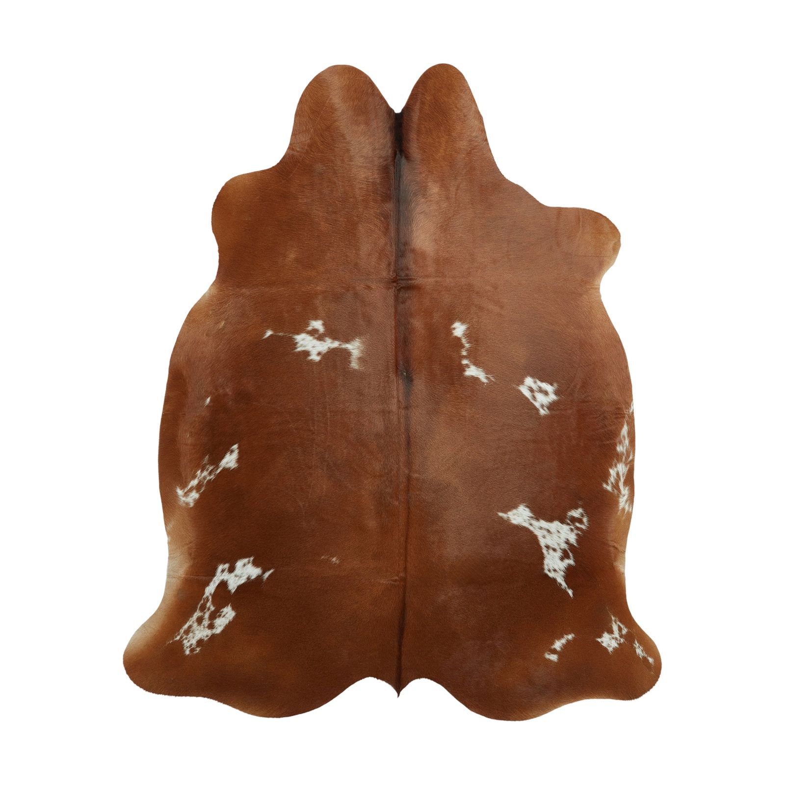 Cowhide Rug - Brown & White (240cm x 200cm)
