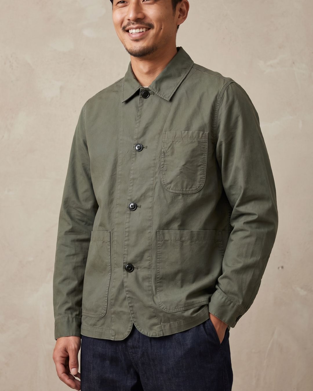 Organic Twill Symbol Overshirt