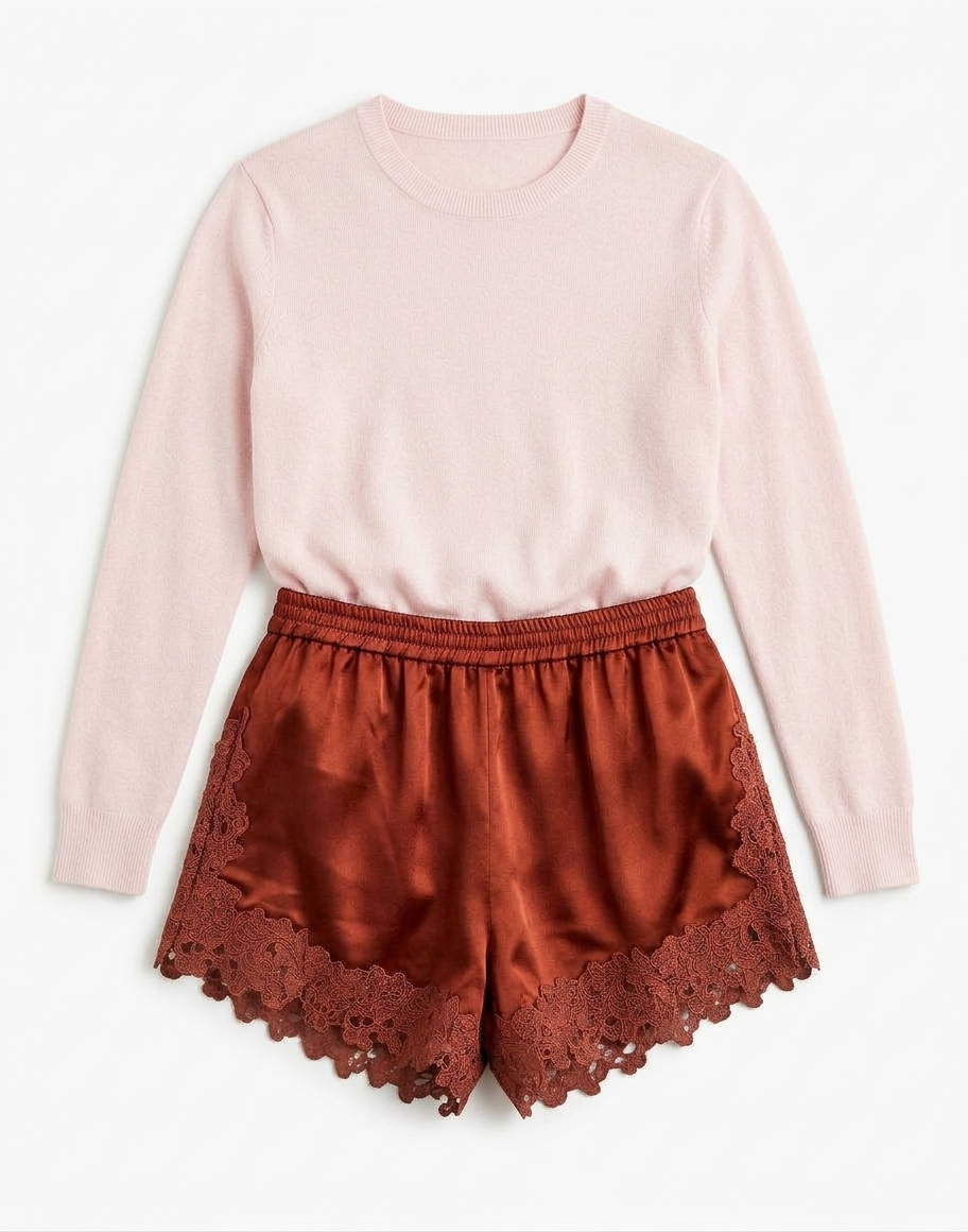 Garbo Lace Shorts