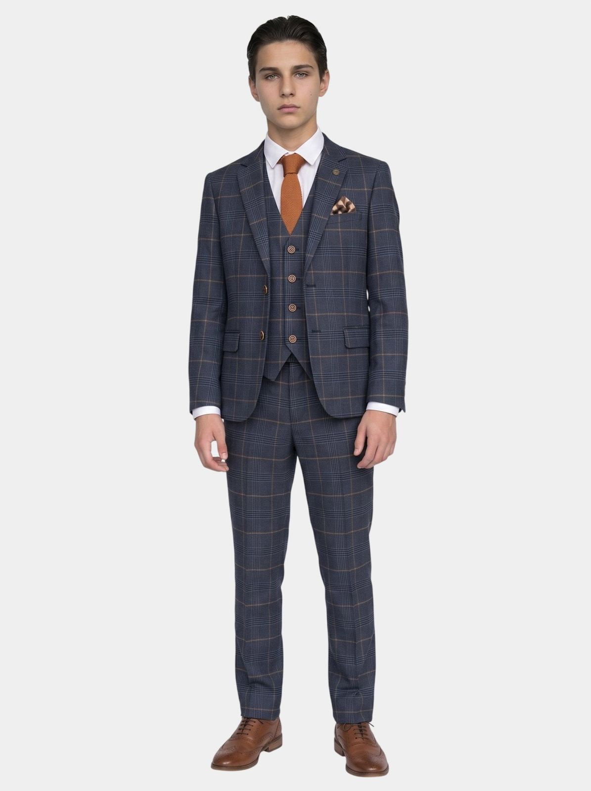 JENSON - Marine Navy Check Suit