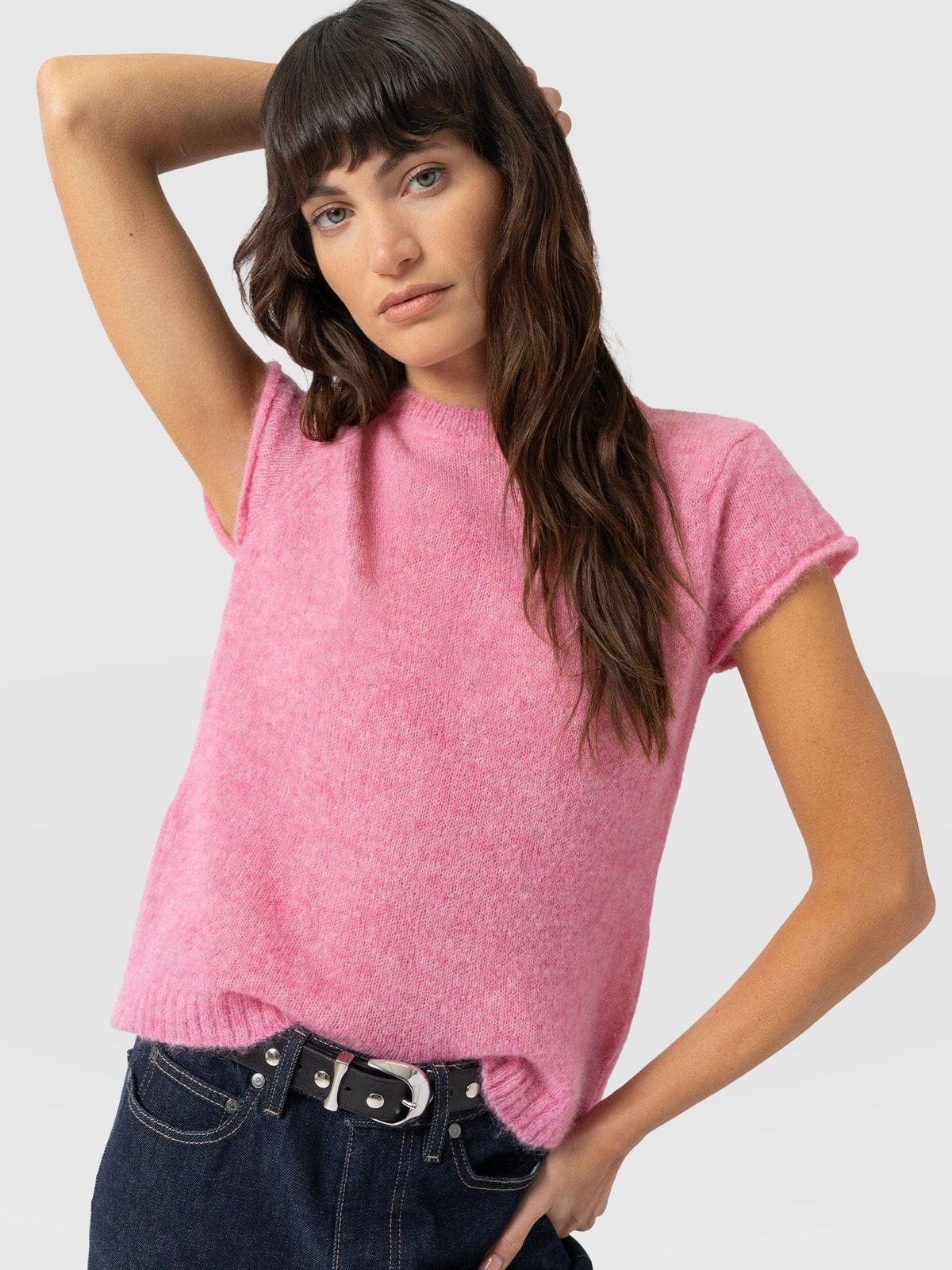 Ariella Baby Tee - Pink