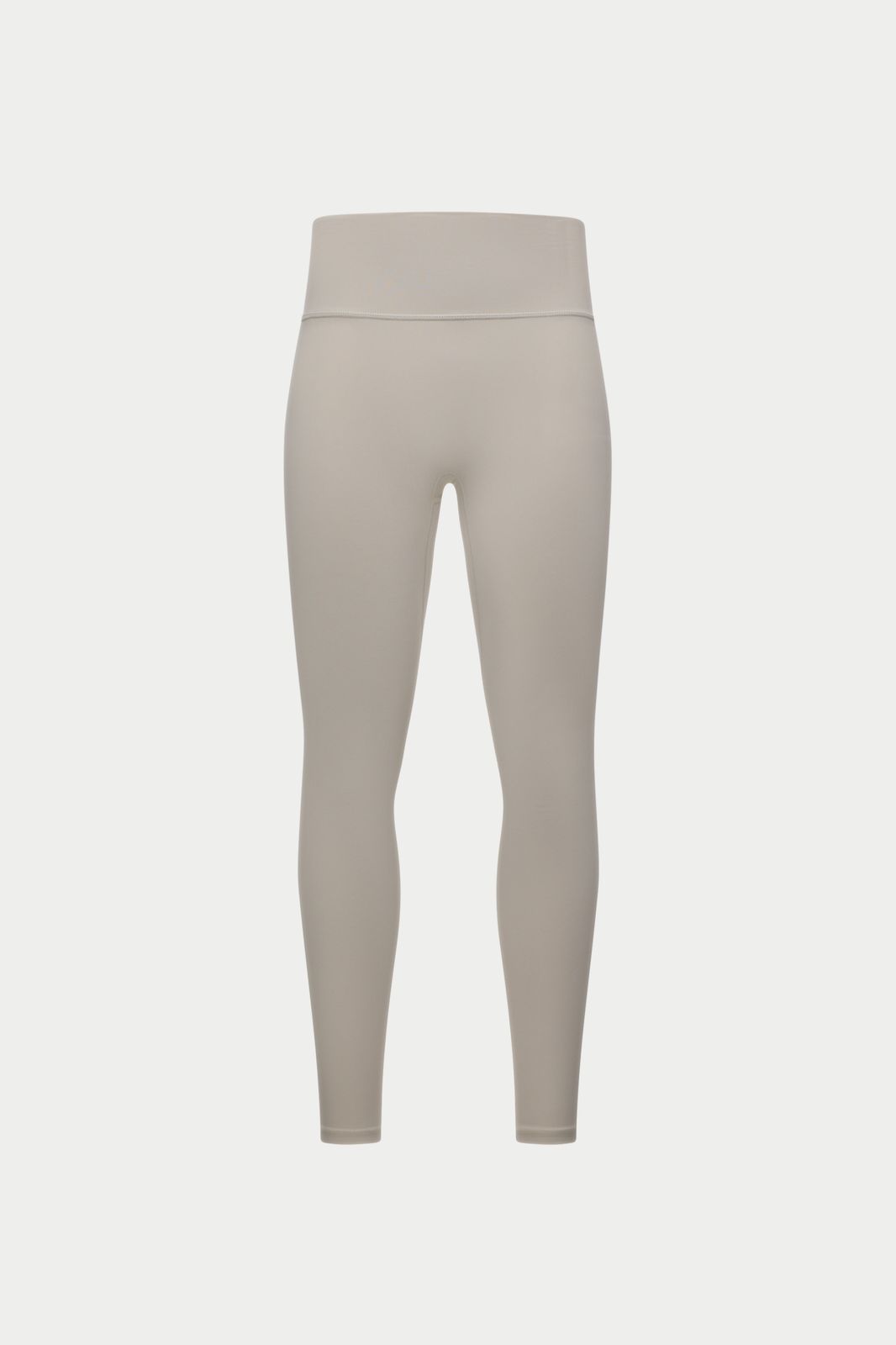 SCULPTING STRETCH EMBLEM LEGGINGS - BONE