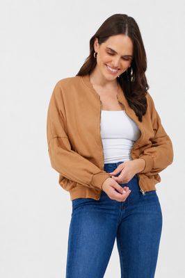 Mabel Zip Sweat Jacket