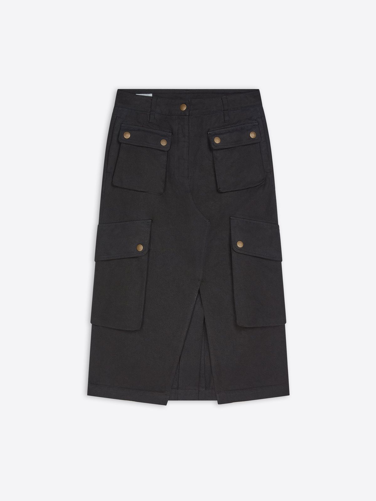 Overdyed cargo skirt
